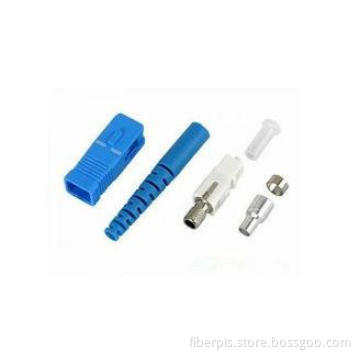 Blue / Green Housing 3.0mm sc optical connector for Optical